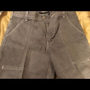 Genuine Blues Cargo Style Jeans Cotton Grey Sz 12